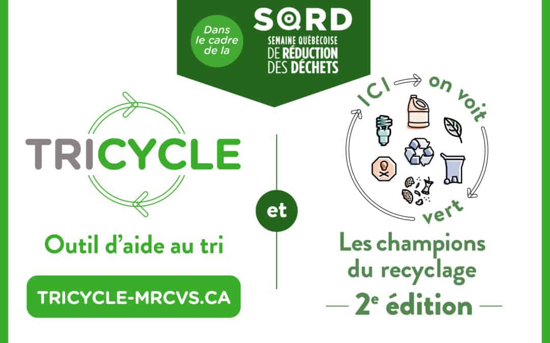 La MRC de Vaudreuil-Soulanges participe en grand à la Semaine québécoise de réduction des déchets