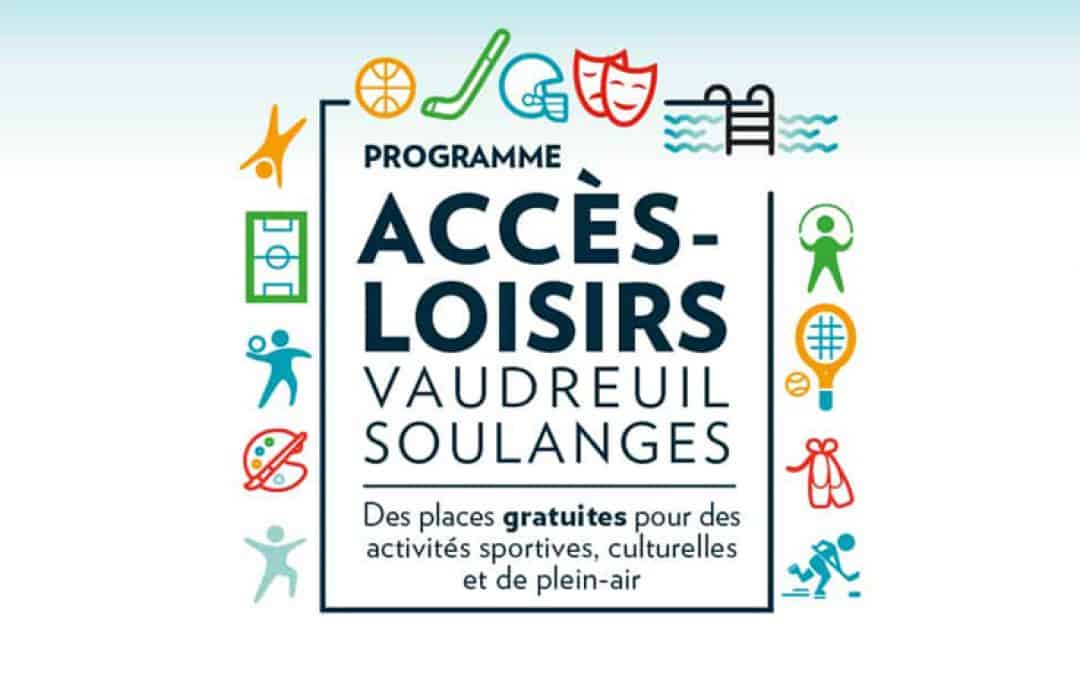 Accès-Loisirs est de retour pour la saison estivale!