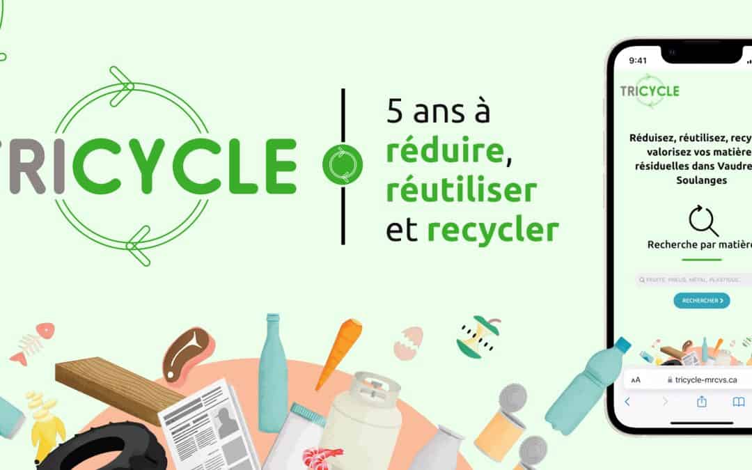 Jour de la Terre – La MRC de Vaudreuil-Soulanges lance une campagne soulignant les 5 années d’existence de l’outil Tricycle