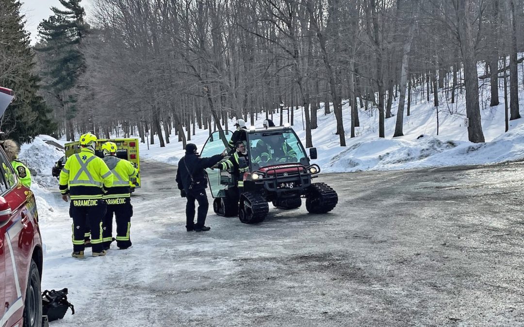 Exercice de déploiement des services de sécurité incendie sur le territoire de la MRC de Vaudreuil-Soulanges dans le cadre de sauvetages hors réseau routier