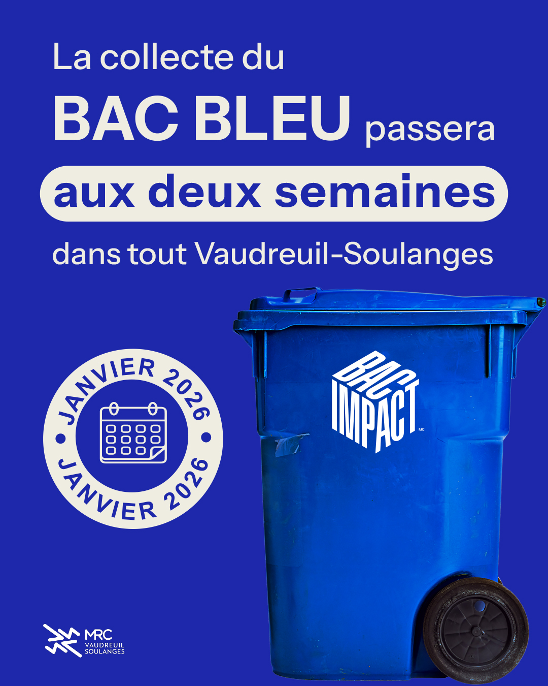 Changement de frequence - EEQ - integrale des municipalite - RVB