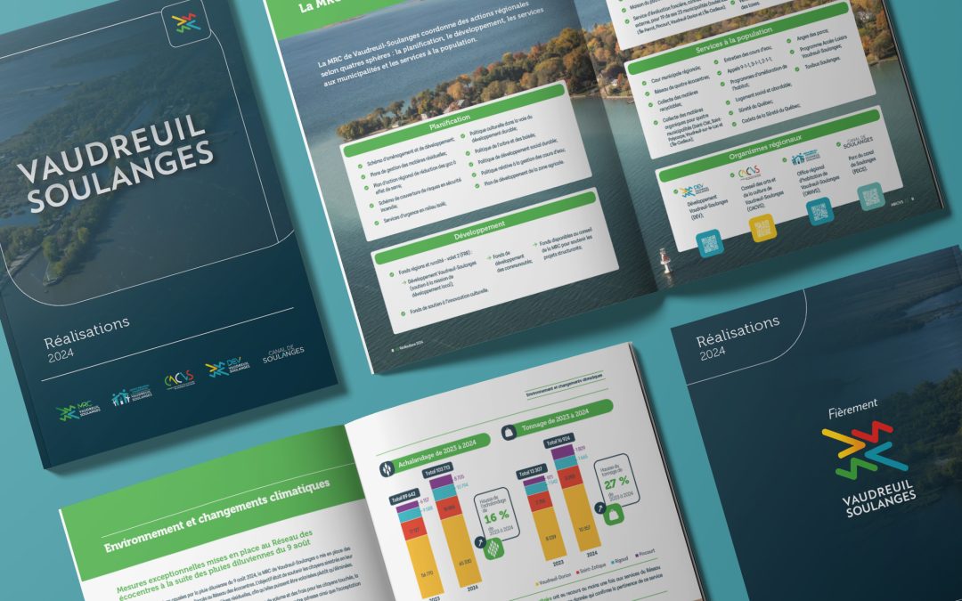 Les Réalisations 2024 de la MRC de Vaudreuil-Soulanges et de ses organismes partenaires