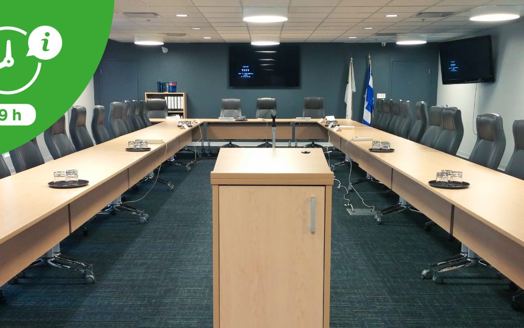 Les séances du conseil de la MRC de Vaudreuil-Soulanges débuteront désormais à 19 h